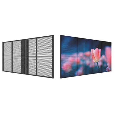 transparent led display